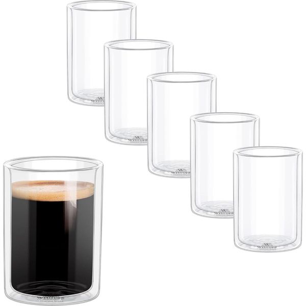 Bicchiere Wilmax A Doppia Parete, 200 Ml, Set Di 6, WL-888782/A6-image
