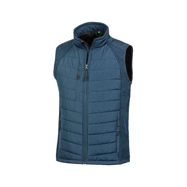 Result R238X | Gilet Softshell Compass Nero Da Uomo - Colore: Navy/Navy - Taglia: Xxl-image