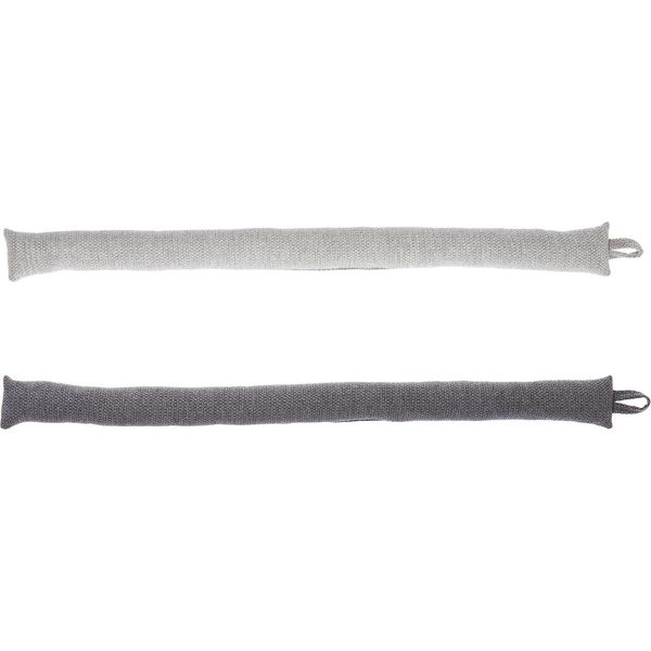 Gilde TüRstopper, "Basic"", Polyester, Hellgrau, Dunkelgrau, Ve 6, 2 StüCk Wie Abgebildet,, L. 7 Cm, B. 90 Cm, H. 6 Cm 51453"-image