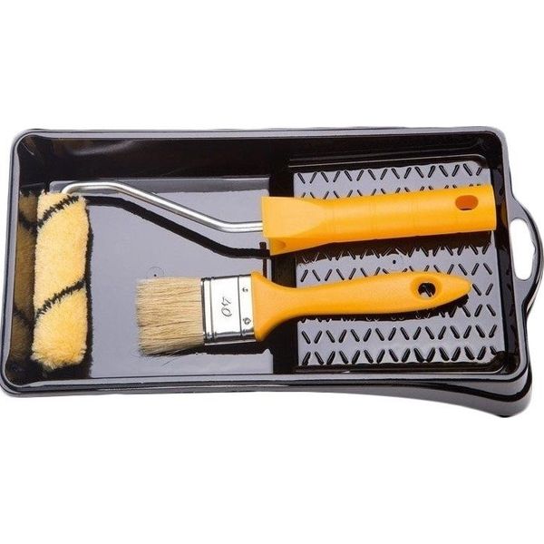 Set Per Pittura Pennello Rullo Vassoio Kaem N. 58-image
