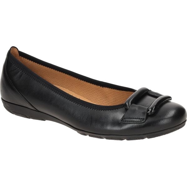 Gabor 54.166 Ballerine - Scarpe Basse Da Donna - Scarpe Slip-On Nero Tempo Libero Nuovo-image