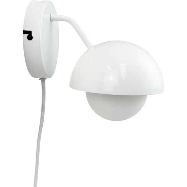 Luci A Parete Lampada A Parete Illuminazione A Parete A Led Lampada Da Lettura Lampada Da Comodino A Parete Soggiorno Metallo Camera Da Letto Rosa Bianca-image