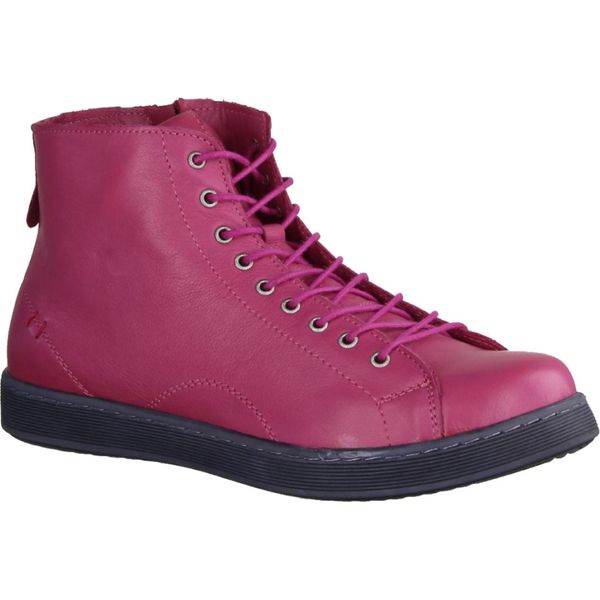 Andrea Conti 0344900136 Scarpe Da Donna, Stivali, Sneaker Alta, Pelle, Rosa Caldo - Scarpe Da Donna Stivaletti / Stivali Alla Moda, Multicolore, Pelle-image