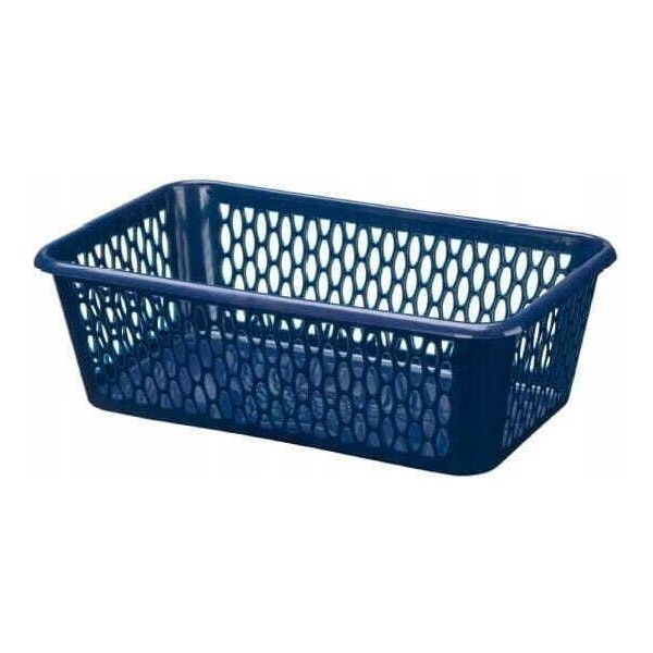 Korb 25 X 16 X 8 Cm Universal Navy Blau-image