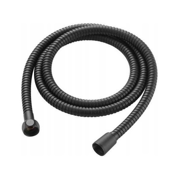 Vergionic 8049 Tubo Flessibile Per Doccia 120 Cm, Nero-image