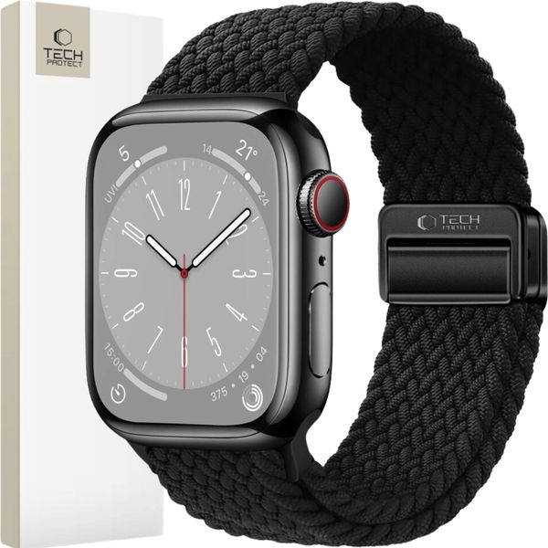 Tech-Protect Watch Strap Nylonmag Apple Watch 42/44/45/49Mm, Black-image