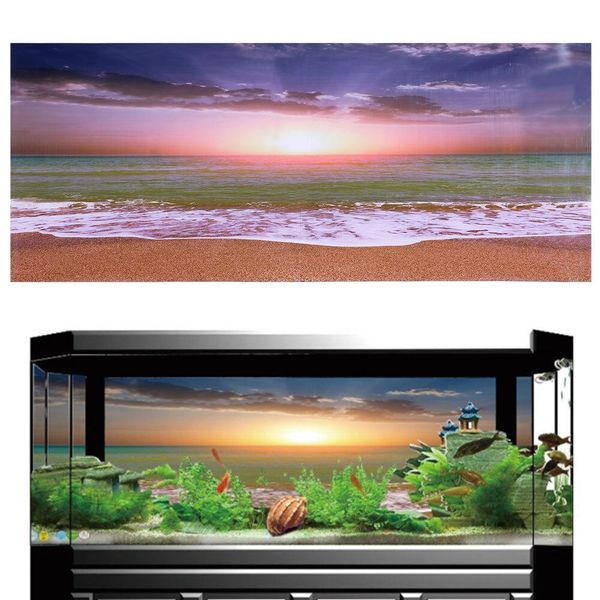 Poster Per Acquario, Poster Per Acquario, Poster Effetto 3D, Poster Adesivo, Poster Alba-image