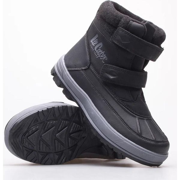 Lee Cooper Bambini Stivali Invernali Nero LCJ-23-01-2057K Taglia 28-image