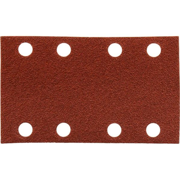 Carta Vetrata Makita 80 X 133 Mm, K80, 10 Pz. 80 X 133 Mm - K80 - 10 Pz. - 8 Fori-image