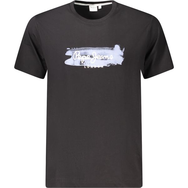 Pepe Jeans SHORT-SARM T-SHIRT Uomo Nero : Colore - Nero, Taglia - Xl Taglia: Xl Colore: Nero-image