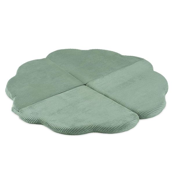 Misioo Baby Play Mat 115X115X5 Cm - Tappeto Da Gioco Pieghevole Per Bambini - Tappeto Da Gioco Morbido E Sicuro - Perfetto Per Giocare - Verde-image