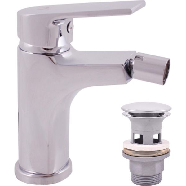 Colorado - Miscelatore Per Bidet Con Scarico, Cromo CO145.0, Rav SlezáK-image