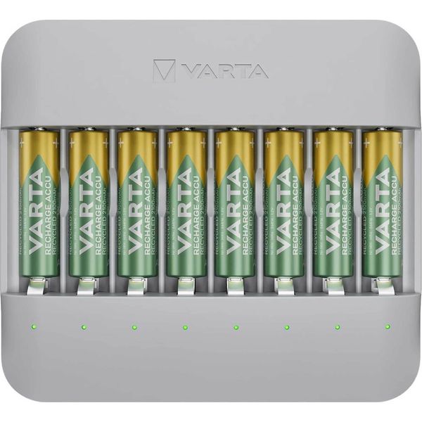 Varta 57682101121 Varta Charger Eco Charger Multi Recycled, Incl. 8X Aa-image