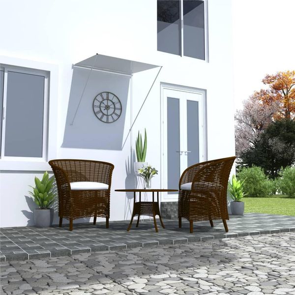Maison Exclusive - Tenda Da Sole Retrattile 100×150 Cm Crema-image
