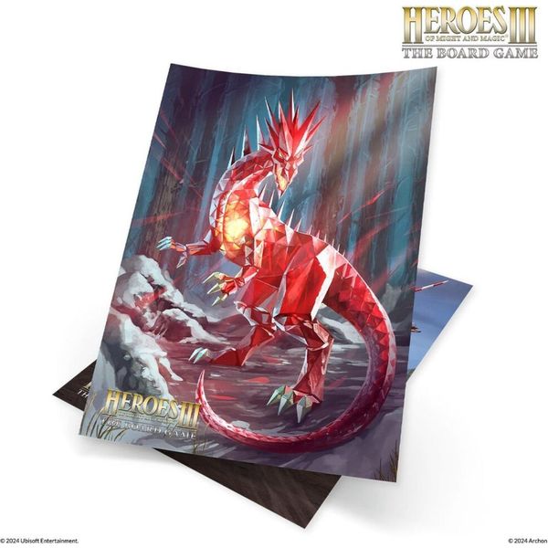 Archon Studio HER0038 Poster Di Heroes Of Might And Magic Iii: Il Gioco Da Tavolo-image