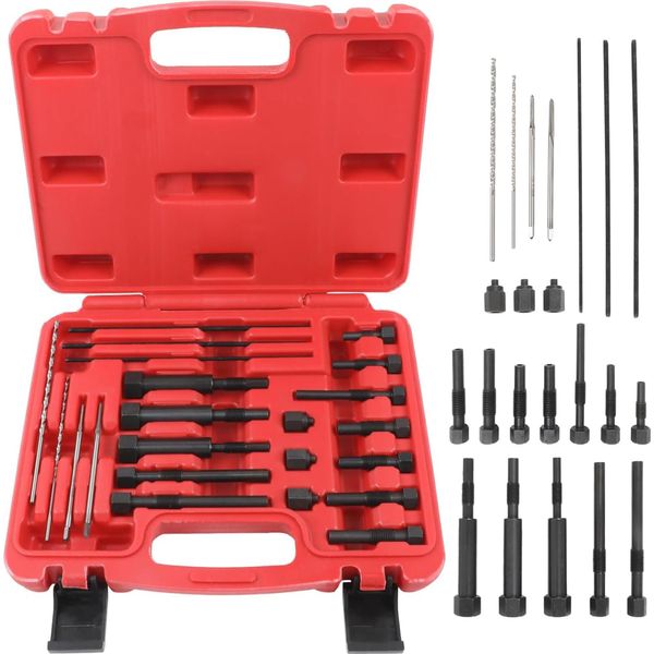 Kraft&Dele | Set Di Rimozione Per Elettrodi Rotti Di Candelette, Set Di Candelette, Per Elettrodi Rotti, Sostituzione Di Candelette, Rimozione Di Candelette, Set Di Estrattori Di Candelette-image