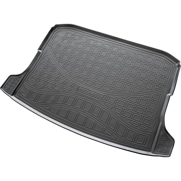 Vaschetta Portabagagli In Gomma Adatta Per Skoda Karoq | Bj Dal 2017> | Pavimento Standard-image