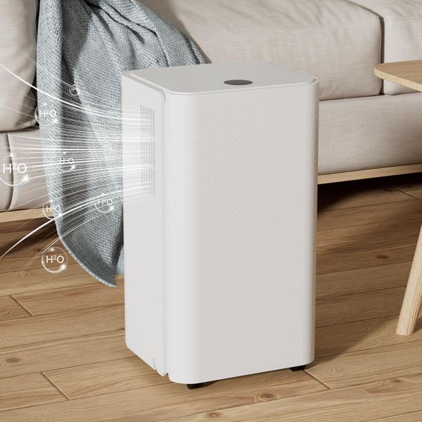 Bettizia Deumidificatore 16L/Giorno, Deumidificatore Per Ambienti 38Db, Deumidificatore D'aria Con Serbatoio D'acqua Da 2L E Timer 24H Deumidificatore, Deumidificatore-image