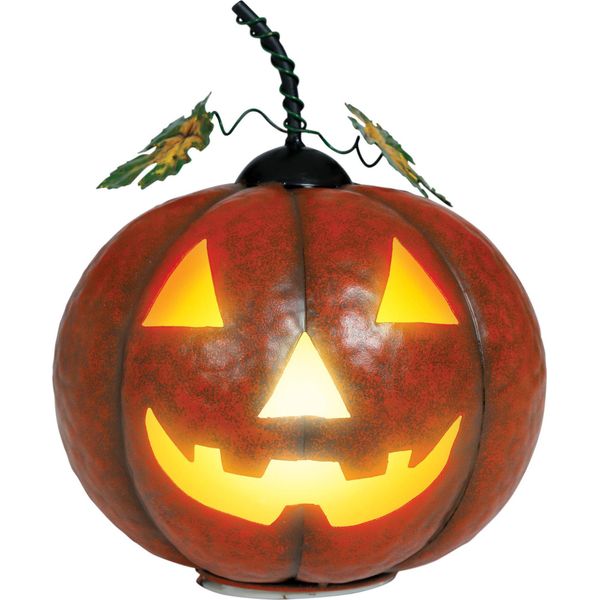 Zucca Di Halloween Spaventosa Decorazione Zucca Decorazione Autunnale Lanterna Di Zucca Figura Spaventosa Decorazione Festa Di Halloween, Colore: Argento-image