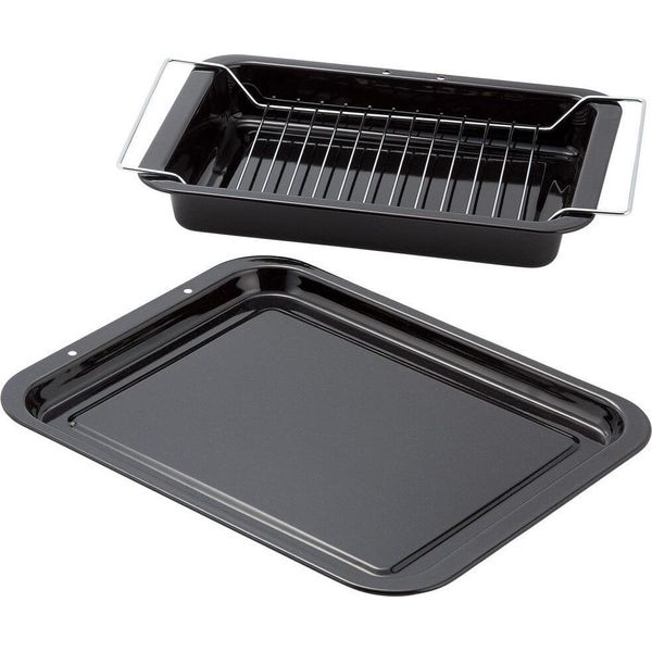 Judge Essentials Set Di 2 Teglie Da Forno, Acciaio Al Carbonio, Nero-image