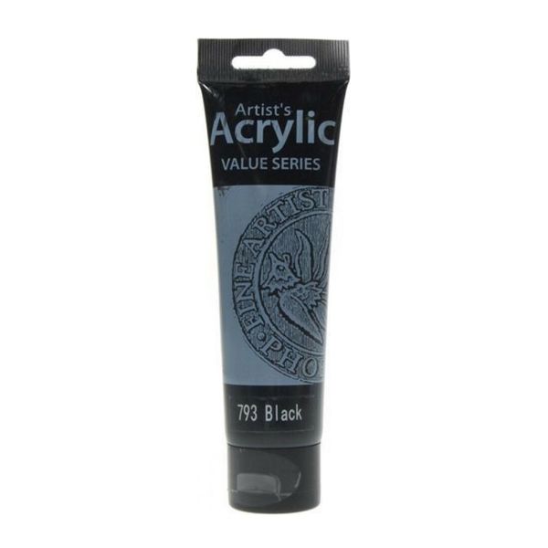 Vernice Acrilica Phoenix, 125 Ml, Nero Lampada-image
