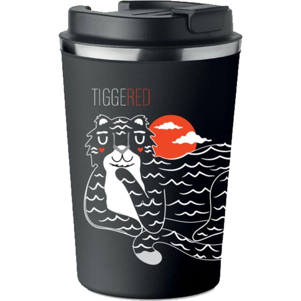 Tazza Termica Premium Con Stampa Tiggered Tiger 350Ml 0,35L KT_035-image