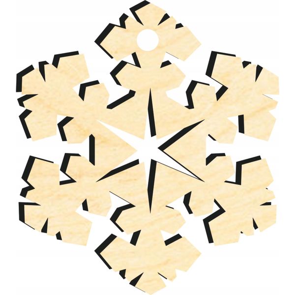 Decorazioni Per Albero Di Natale In Legno Z48-image