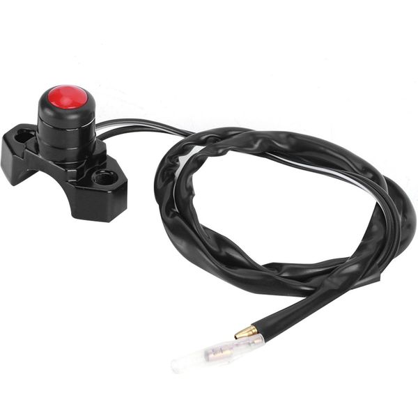 Moto Manubrio Motore Start Stop Kill Pulsante Interruttore Per Pit Dirt Bike Atv Quad Modello B-image