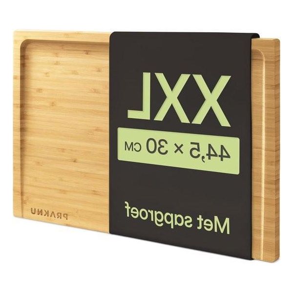 Tagliere Xxl In Bambù - Tagliare E Servire - Reversibile - Bambù-image