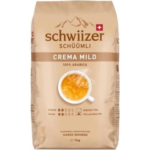 Schwiizer SchÜÜMli Caffè In Grani Schwiizer Mild, 1Kg Schwiizer Mild-image
