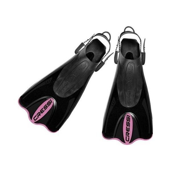 Pinne Cressi Palau Saf - Pinne Corte Regolabili Per Nuoto E Snorkeling, Unisex Adulti-image