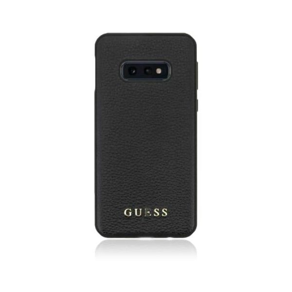 Guess Cover Rigida Nero Cangiante, Per Samsung G970 Galaxy S10E, GUHCS10LIGLBK, Blister-image