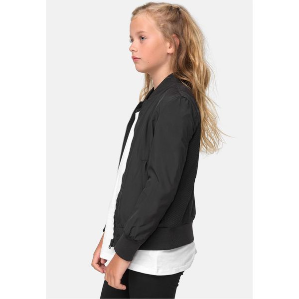 Urban Classics Girls Giacca Bomber Leggera Nera - 110/116-image