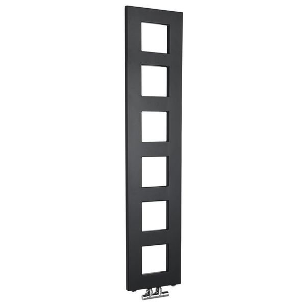 Sapho Block - Elemento Riscaldante, 280X1330 Mm, 353 W, Nero Opaco IR181-image
