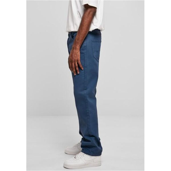 Urban Classics Uomo Jeans Colorati Loose Fit Blu Scuro - 34-image