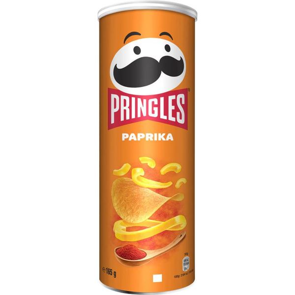 Pringles - Chips Paprika 165Gr | Tubo A 165 Grammi-image
