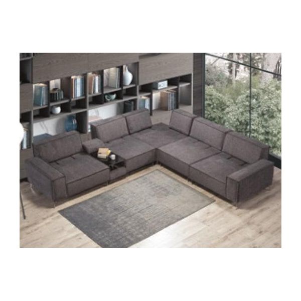 Divano Grande Zona Giorno Divano In Pelle Design Divano Imbottito Divano Angolare Set Di Divani-image
