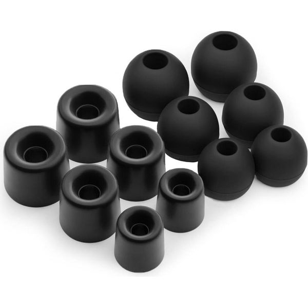 Okuli 12 X Schiuma Auricolari & Gommini Auricolari In Silicone Ricambio Per Auricolari Cuffie-image