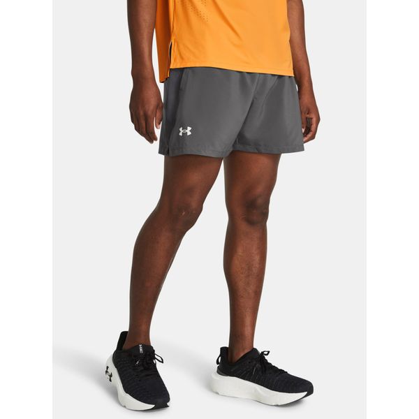 Pantaloncini Under Armour Launch 5In Arancione Xl Uomo Arancione Xl-image