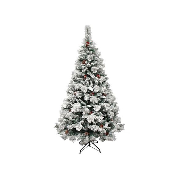 Albero Di Natale Artificiale Innevato - Diverse Tipologie Disponibili - 120 Cm-image