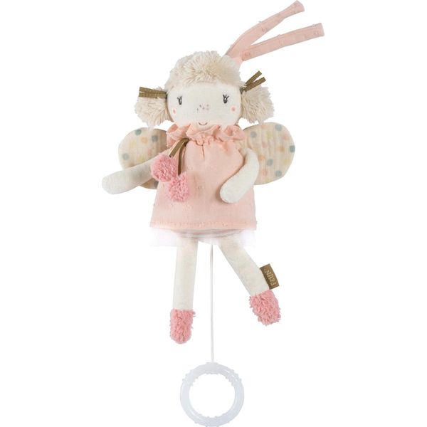 Fehn Mini Carillon Fatato - Peluche E Aiuto Per Il Sonno: Carillon A Carica Con La Dolce Melodia "Il Lago Dei Cigni"" Che Tranquillizza In Ogni Situazione - Per Neonati E Bambini Da 0+ Mesi"-image