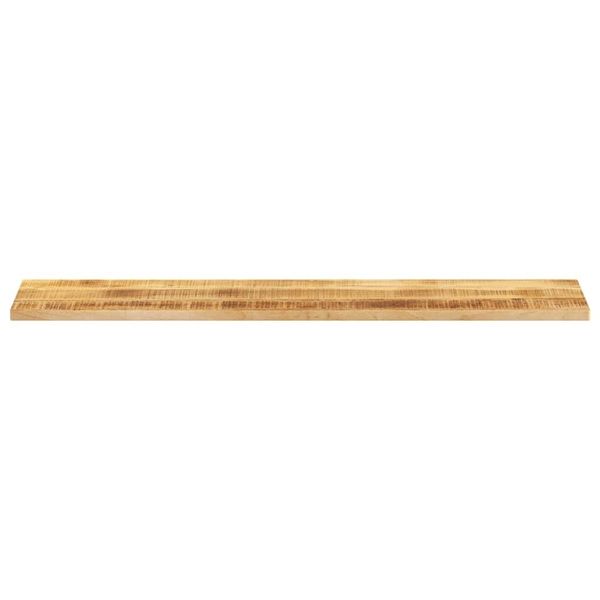 Vidaxl Piano Da Tavolo 140X30X2,5 Cm Rettangolare Legno Massiccio Grezzo Mango-image