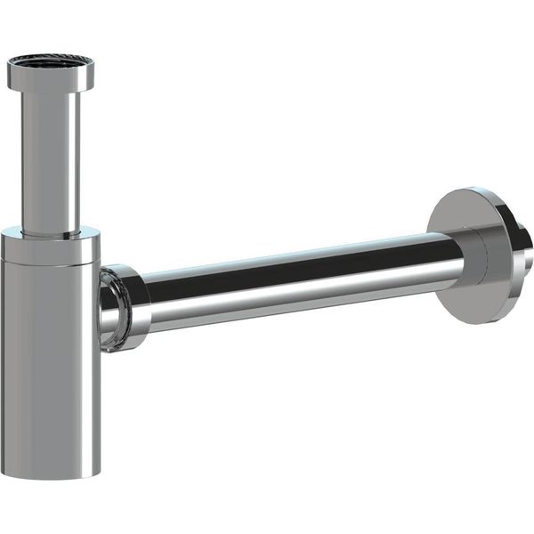 Sifone Per Lavabo Sat Project 5/4 DN32 Cromo Plastica Satsifmplc..-image