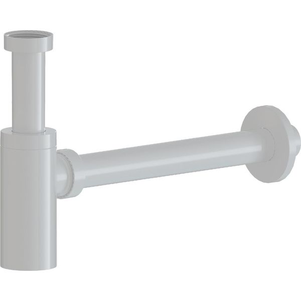 Sifone Per Lavabo Sat Project 5/4 DN32 Plastica Bianca Lucida Satsifmplw..-image