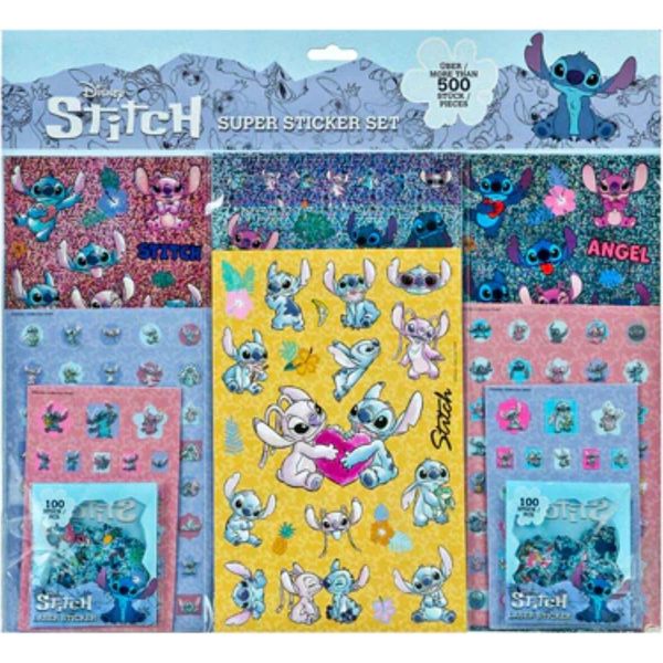Adesivi Disney Lilo & Stitch - Set Di 500 Adesivi Per Il Divertimento Creativo-image