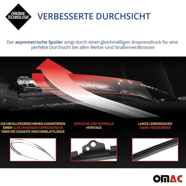 2012-2025 Skoda Octavia Iii Iv Combi Swf Spazzola Tergicristallo Posteriore-image