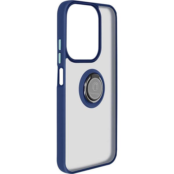 Avizar, Custodia Per Redmi 15C Con Supporto Ad Anello E Attacco Magnetico, Blu-image