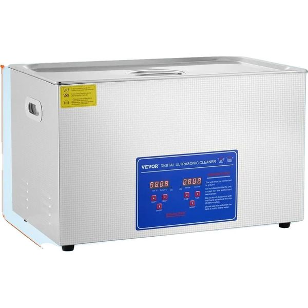 Pulitore A Ultrasuoni, Frequenza 40Khz, Struttura In Acciaio Inox, 30L JPS-100A-image