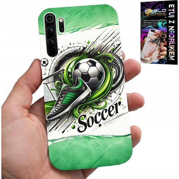 Custodia Per Xiaomi Note 8 - Calcio, Pallone Da Calcio + Lamina-image