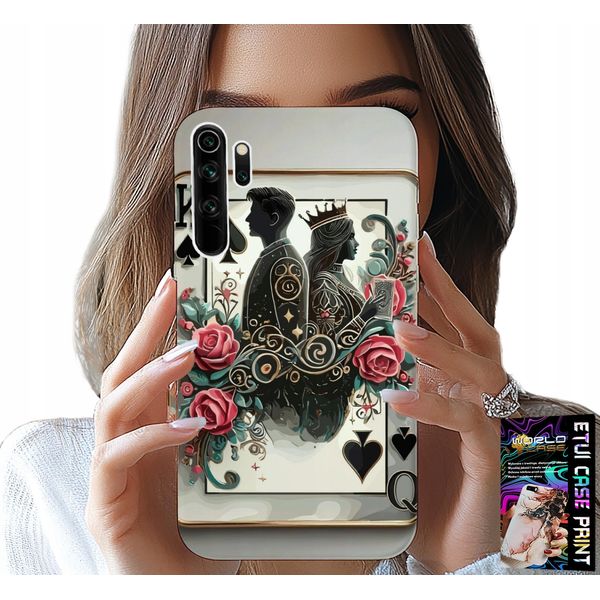 Pouzdro Pro Xiaomi Note 8 - Carta Re Poker + FóLie-image